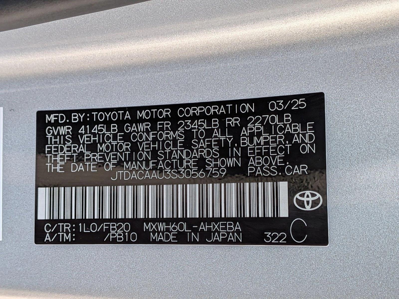 2025 TOYOTA PRIUS - Image 24