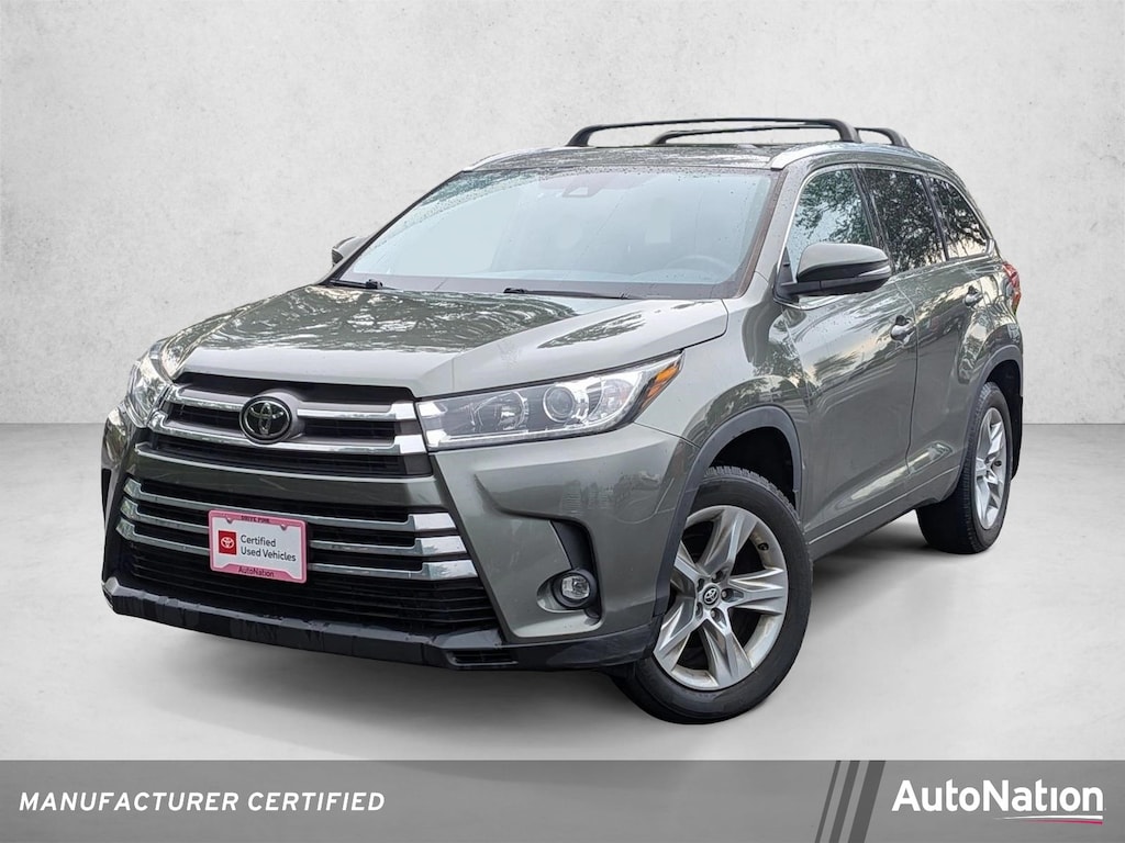 Certified 2019 Toyota Highlander Limited V6 SUV