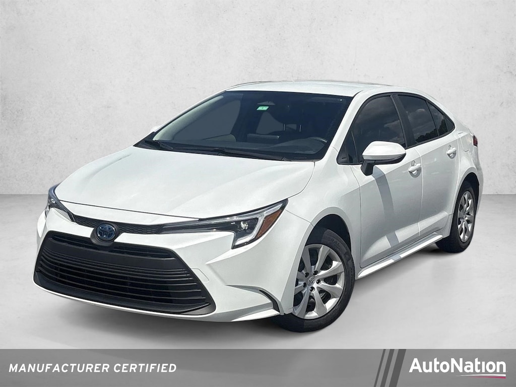 Certified 2024 Toyota Corolla Hybrid LE Sedan