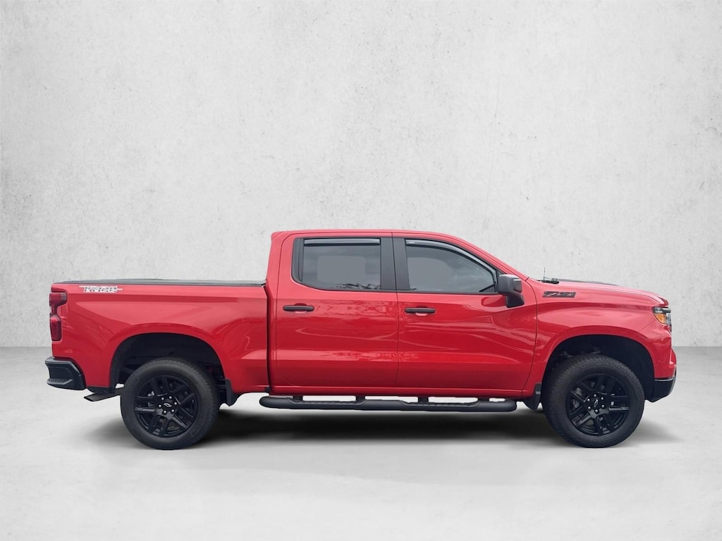 Used 2024 Chevrolet Silverado 1500 Custom Trail Boss Truck Crew Cab