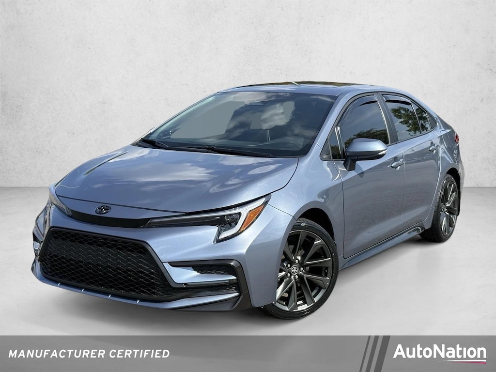 Certified 2025 Toyota Corolla XSE Sedan