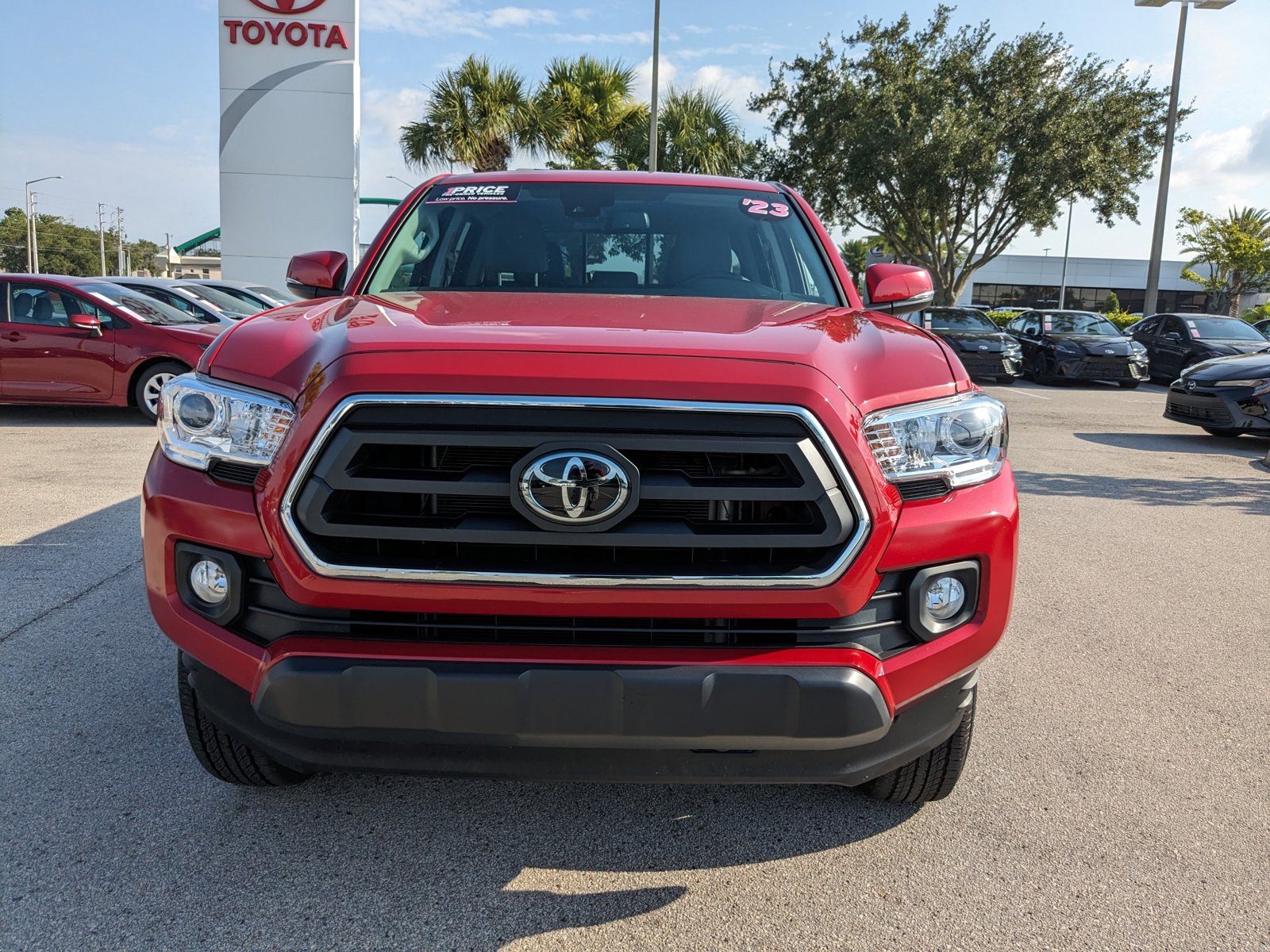 Certified 2023 Toyota Tacoma SR5 with VIN 3TMCZ5AN2PM575217 for sale in Buford, GA