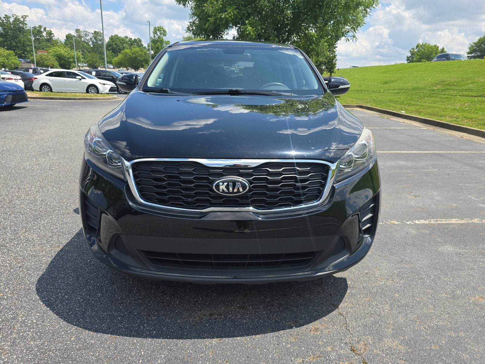 Used 2019 Kia Sorento LX with VIN 5XYPG4A31KG563713 for sale in Buford, GA