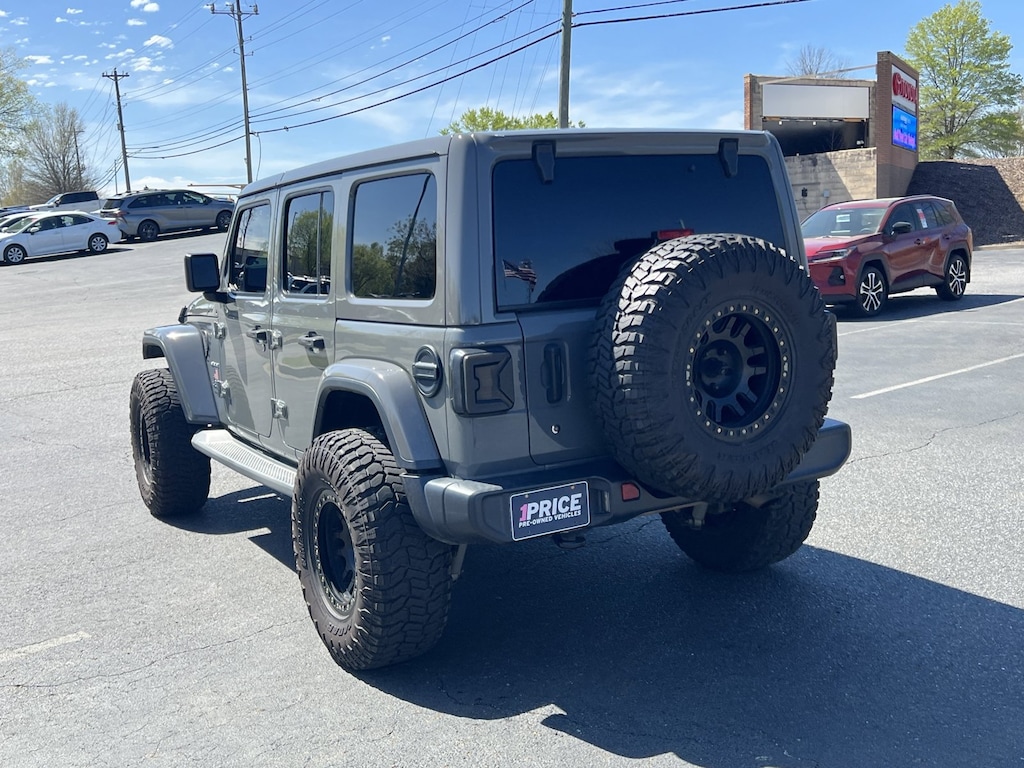 Used 2019 Jeep Wrangler Unlimited Sahara 4x4 SUV