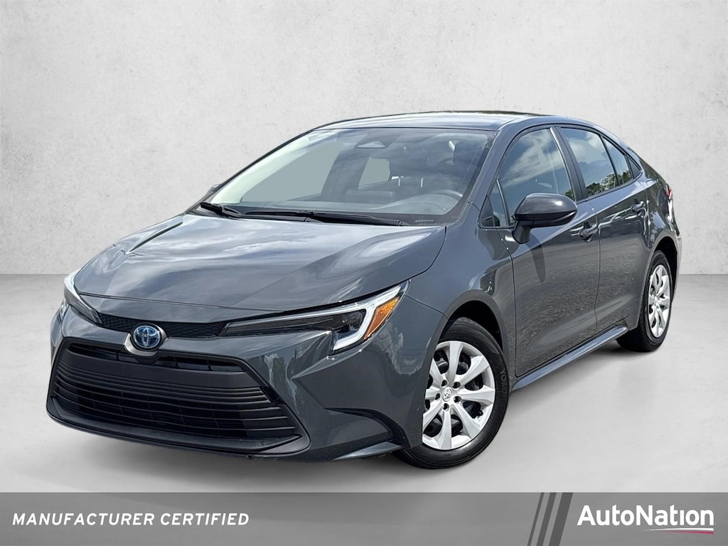 Certified 2025 Toyota Corolla Hybrid LE Sedan