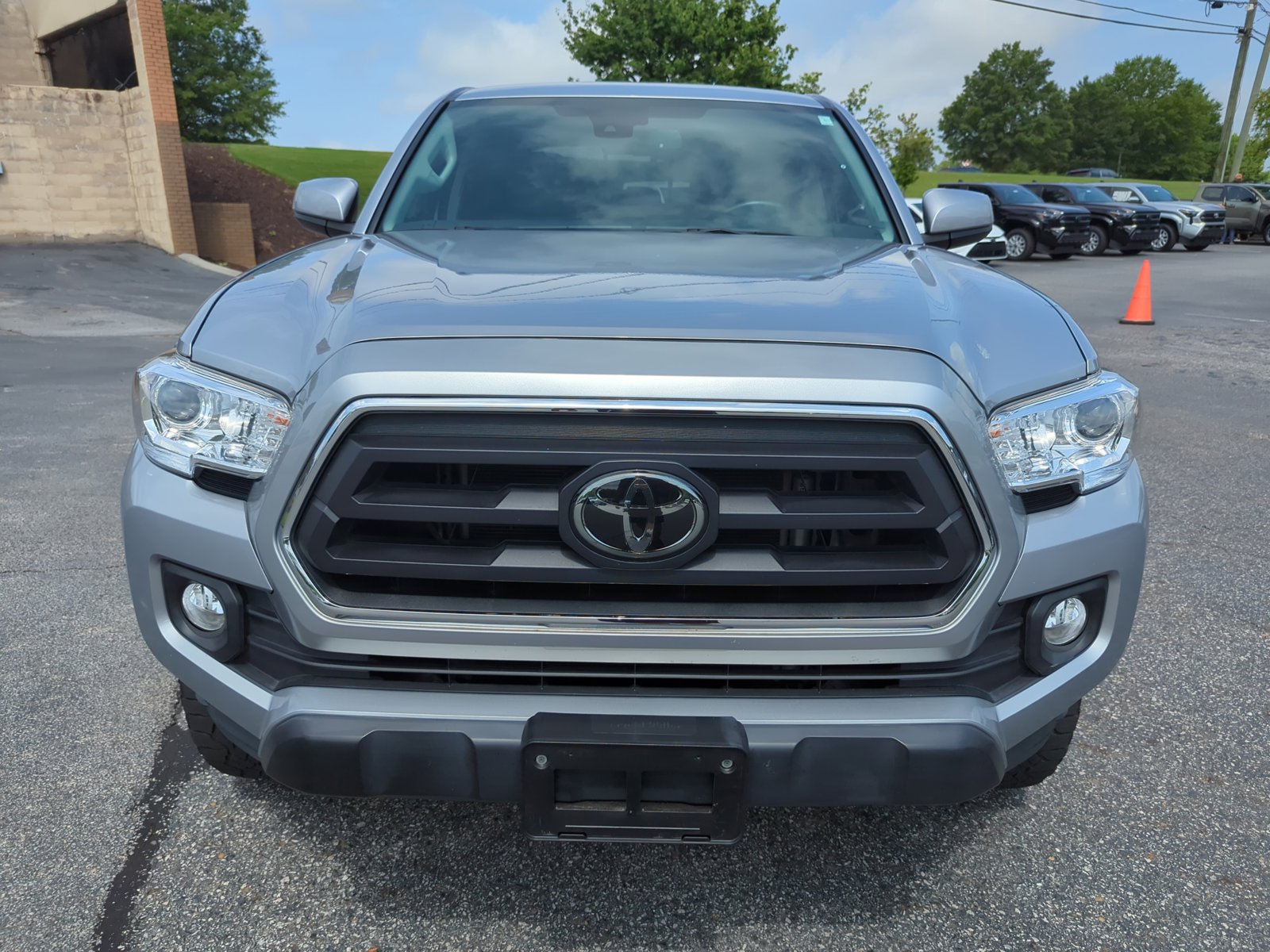 Certified 2021 Toyota Tacoma SR5 with VIN 5TFAZ5CNXMX115815 for sale in Buford, GA