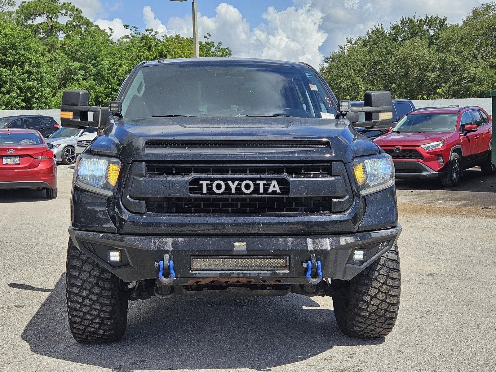 Used 2017 Toyota Tundra SR5 with VIN 5TFDW5F11HX677395 for sale in Pinellas Park, FL