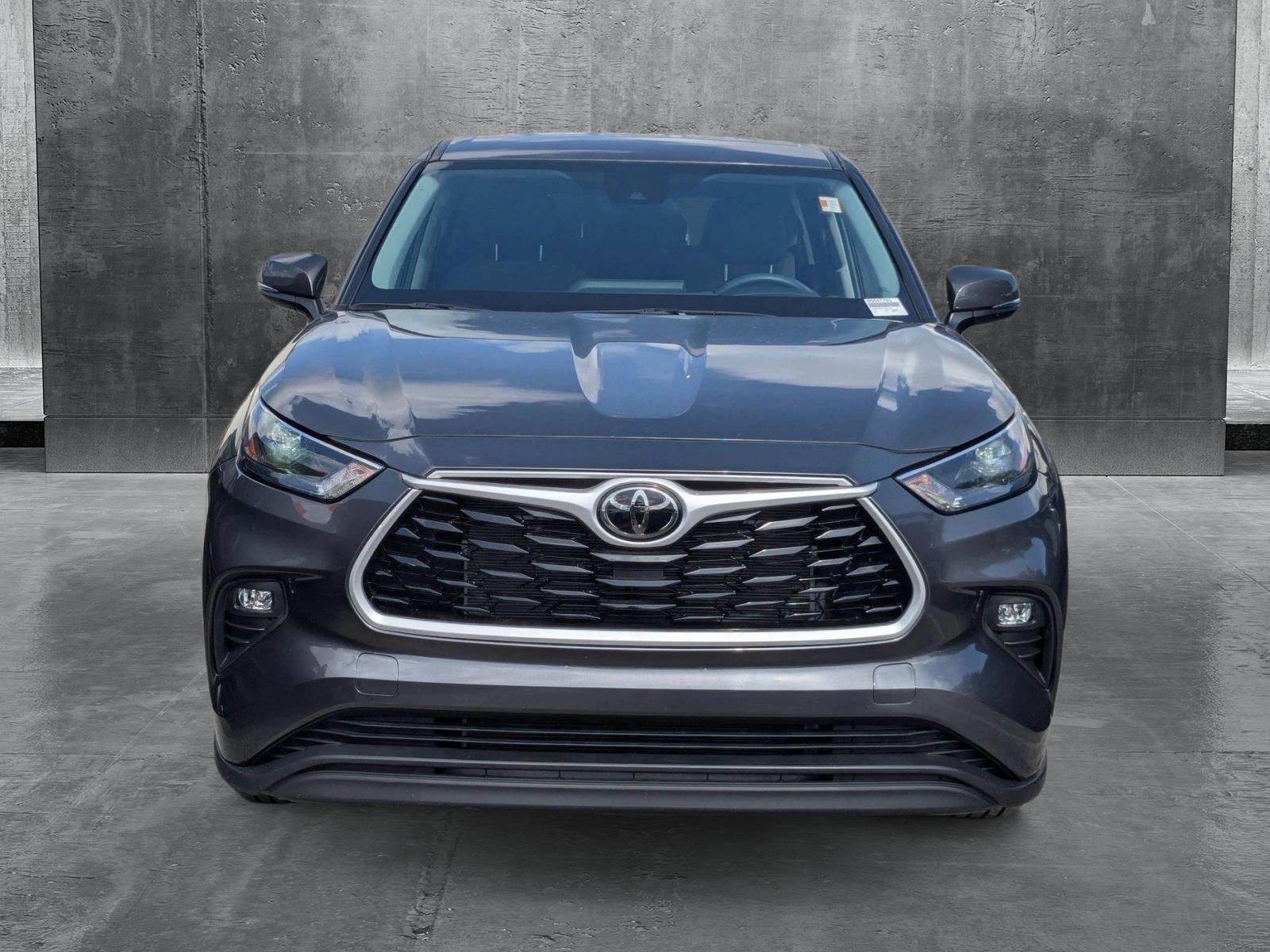 Certified 2024 Toyota Highlander LE with VIN 5TDKDRAH7RS547783 for sale in Pinellas Park, FL