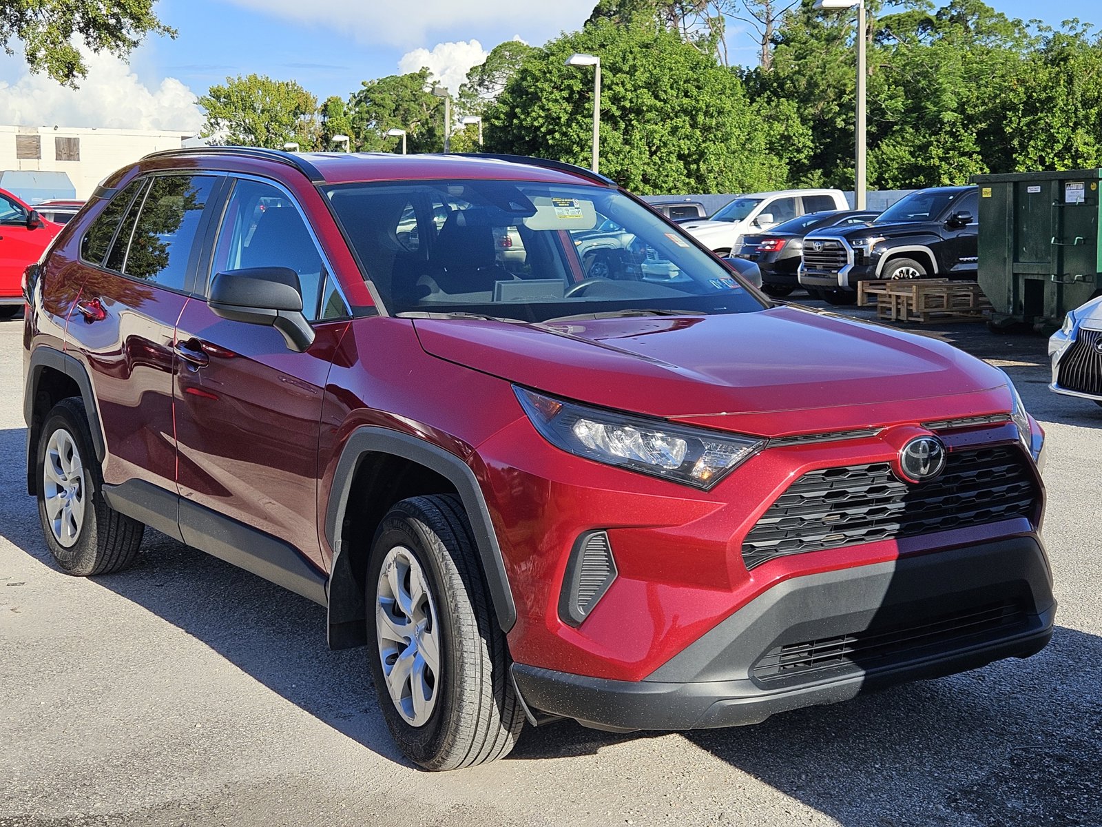 Used 2021 Toyota RAV4 LE with VIN 2T3F1RFV7MW238640 for sale in Pinellas Park, FL