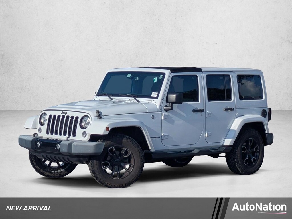 Used 2018 Jeep Wrangler JK Unlimited Sahara 4x4 SUV