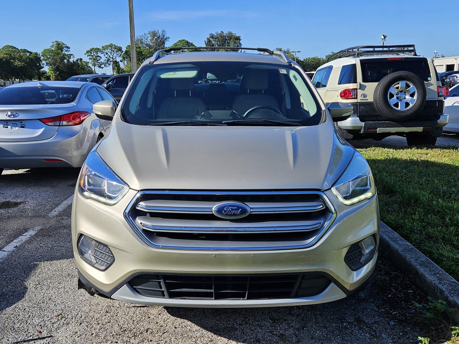 Used 2017 Ford Escape Titanium with VIN 1FMCU9J95HUE71077 for sale in Pinellas Park, FL