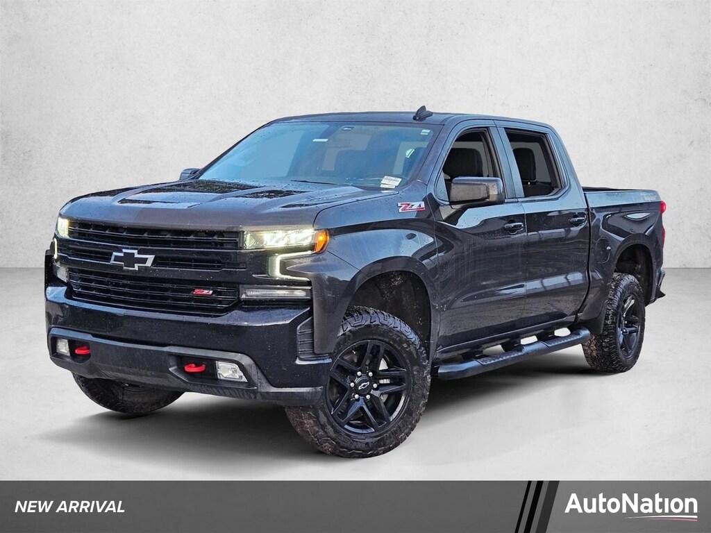 Used 2021 Chevrolet Silverado 1500 LT Trail Boss Truck Crew Cab