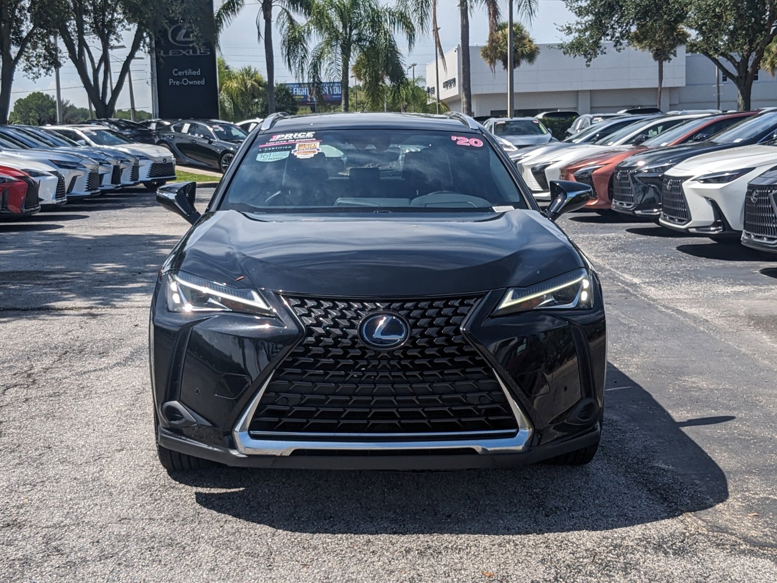 Certified 2020 Lexus UX Hybrid 250h with VIN JTHP9JBH5L2023472 for sale in Clearwater, FL