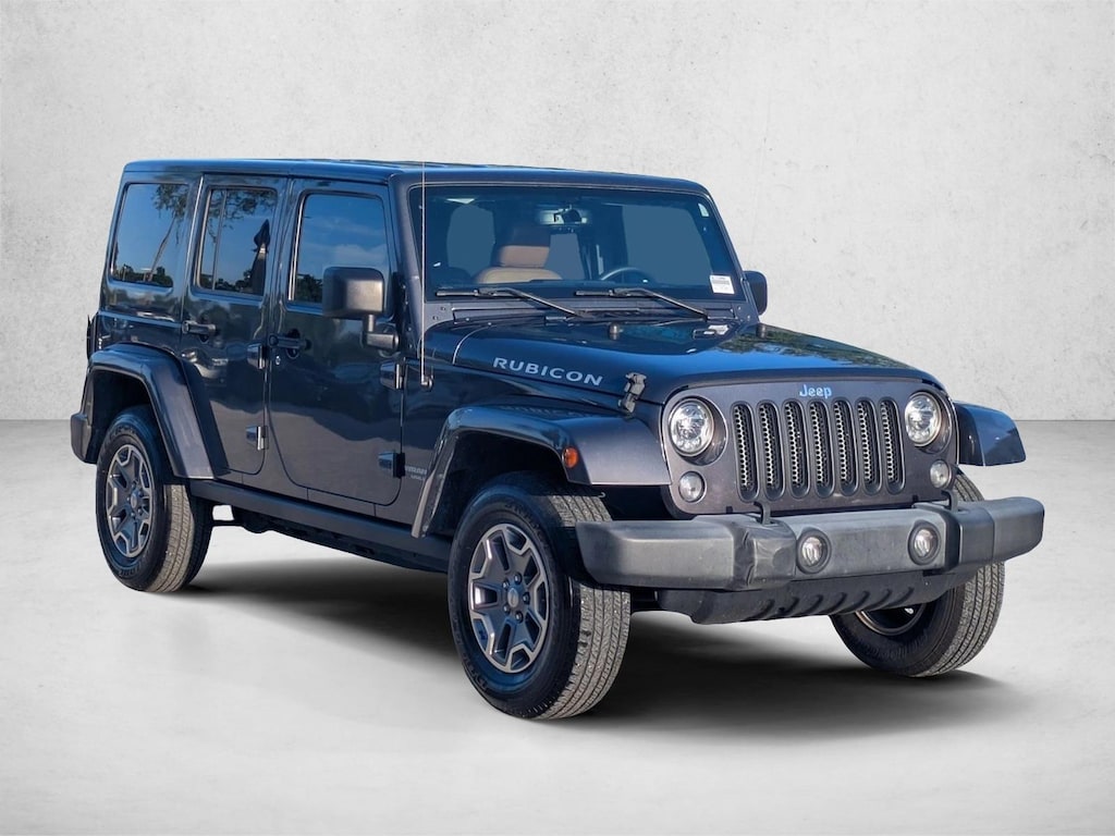 Used 2017 Jeep Wrangler JK Unlimited Rubicon 4x4 SUV
