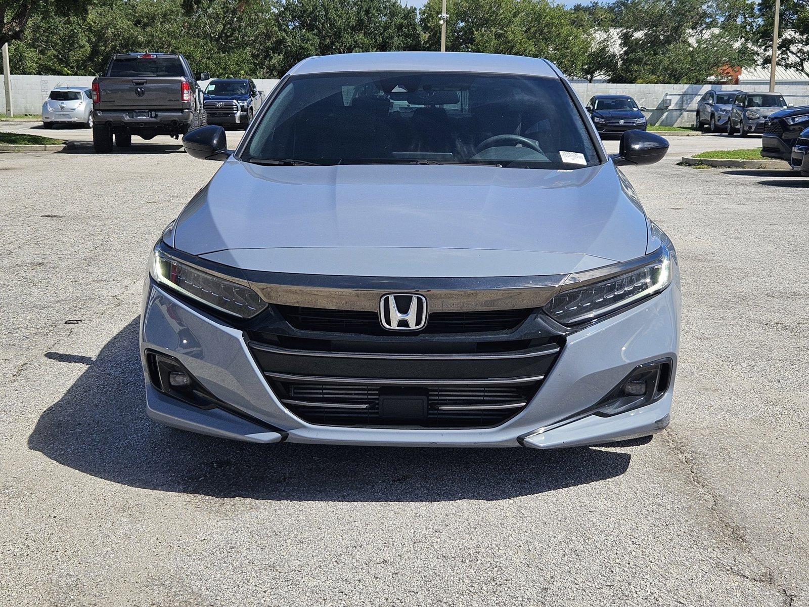 Used 2022 Honda Accord Sport with VIN 1HGCV1F32NA043442 for sale in Pinellas Park, FL