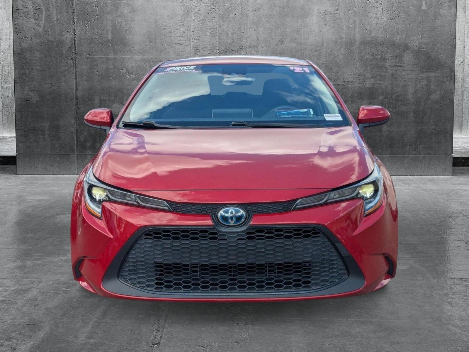 Certified 2021 Toyota Corolla LE with VIN JTDEAMDE8MJ006161 for sale in Pinellas Park, FL