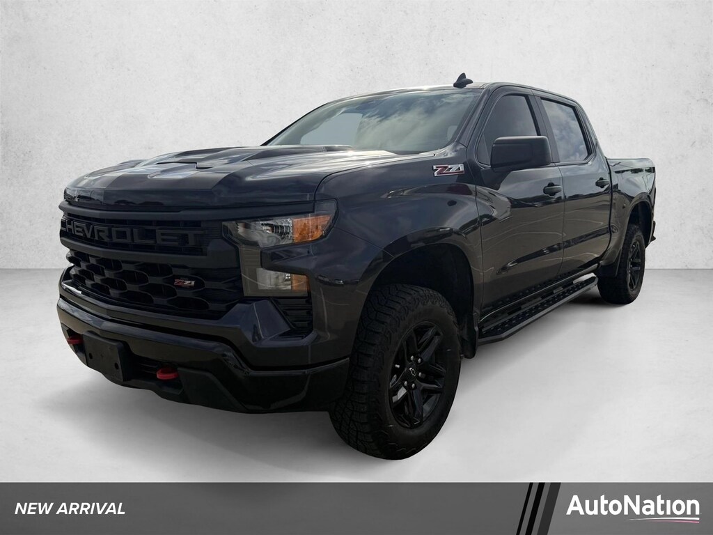 Used 2024 Chevrolet Silverado 1500 Custom Trail Boss Truck Crew Cab