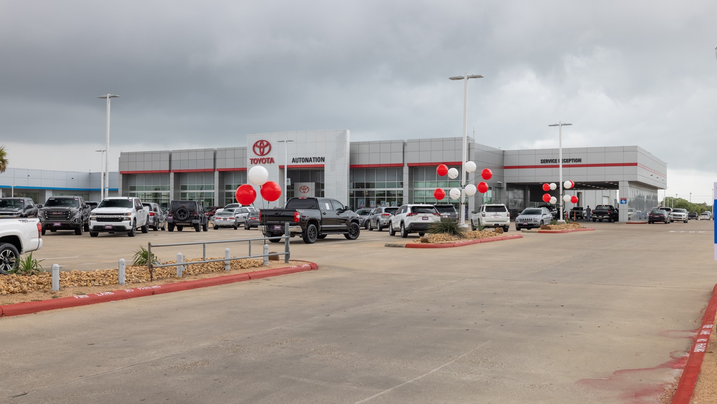 Exterior view of AutoNation Toyota Corpus Christi