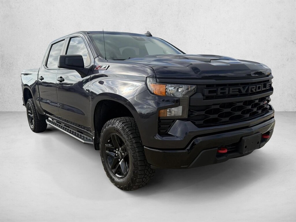 Used 2024 Chevrolet Silverado 1500 Custom Trail Boss Truck Crew Cab