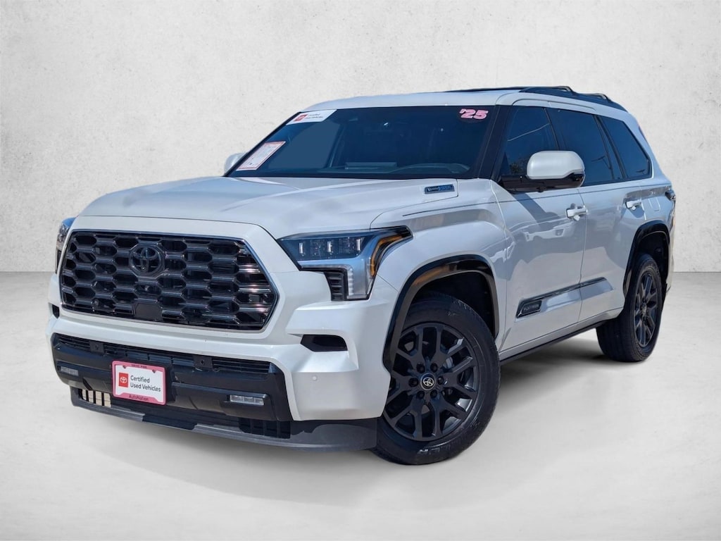 Certified 2025 Toyota Sequoia Platinum SUV