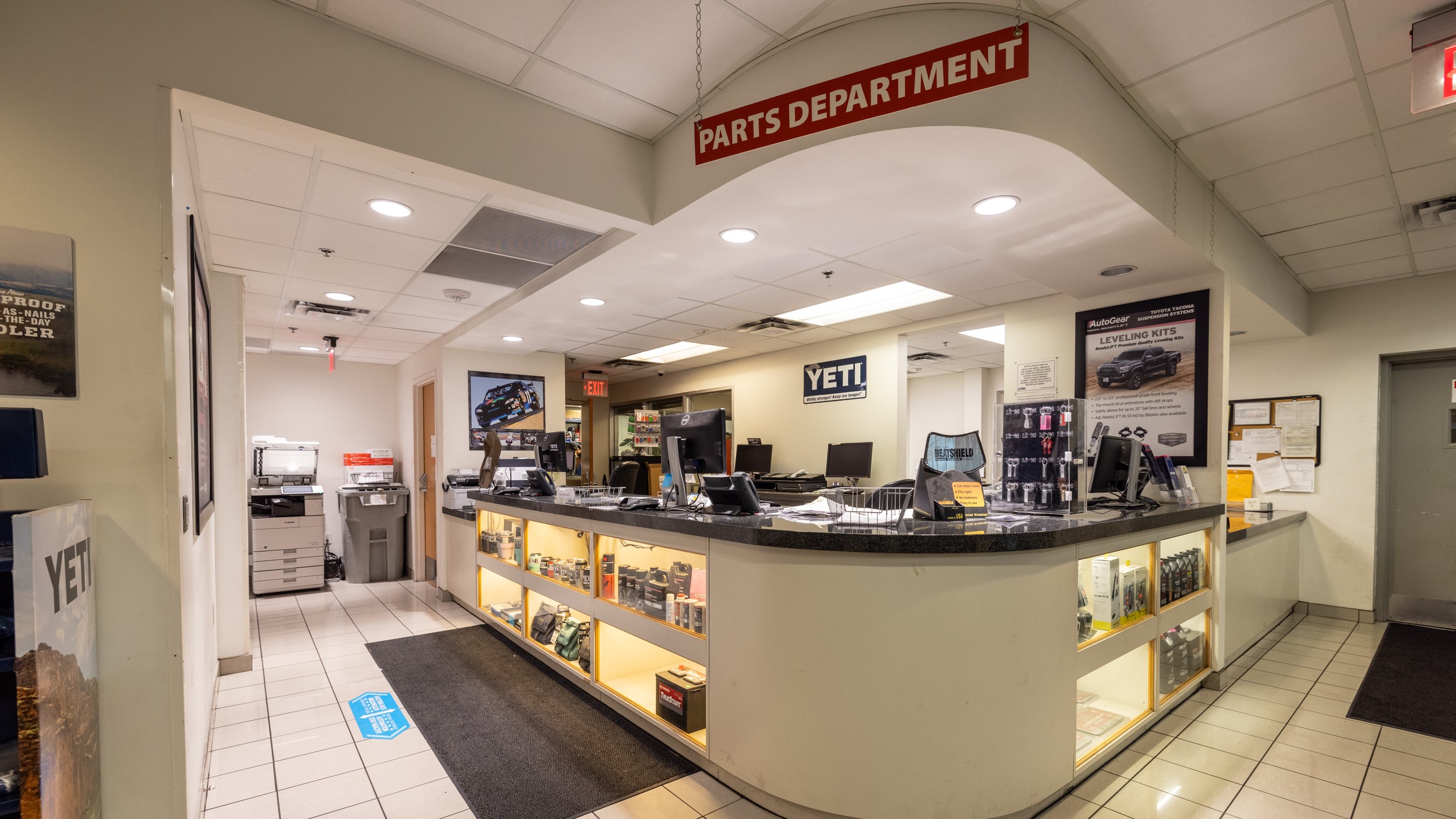 Interior view of AutoNation Toyota Corpus Christi