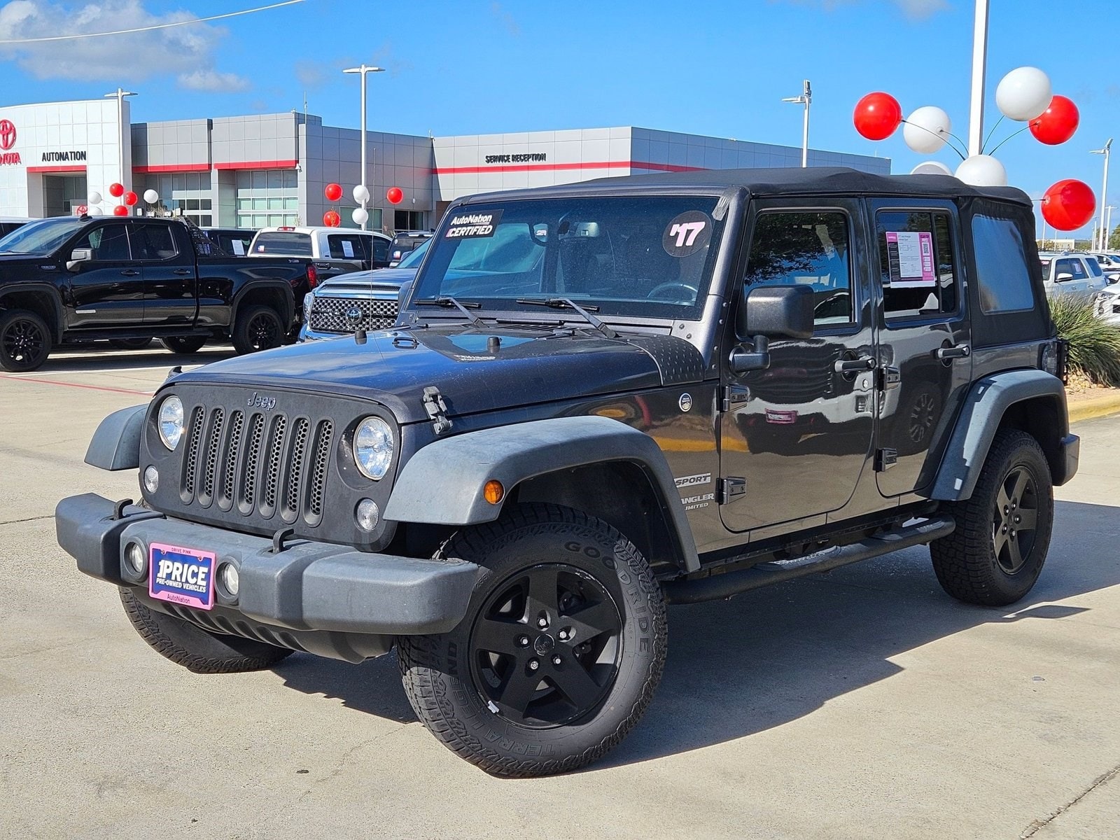 2017 Jeep Wrangler Unlimited Sport S