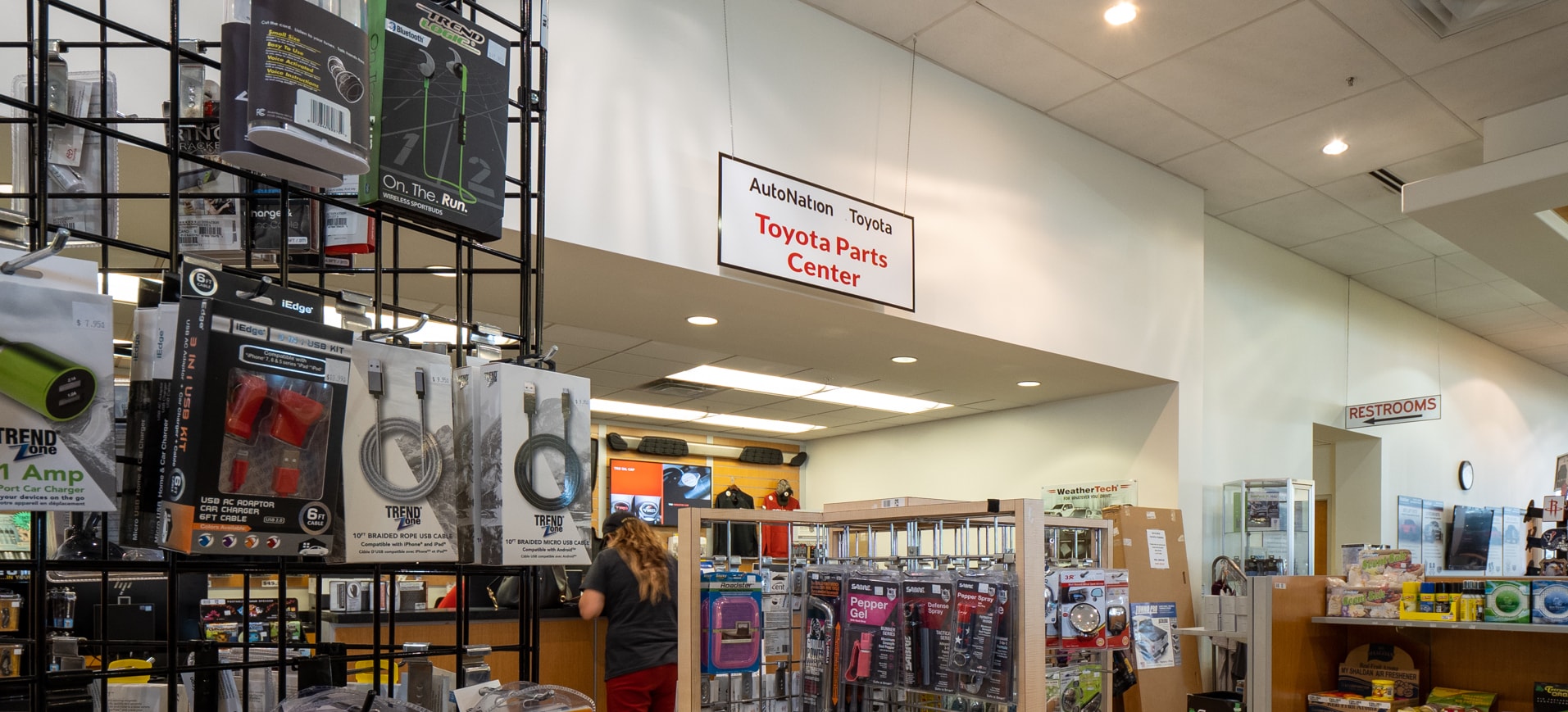 Interior view of AutoNation Toyota Gulf Freeway