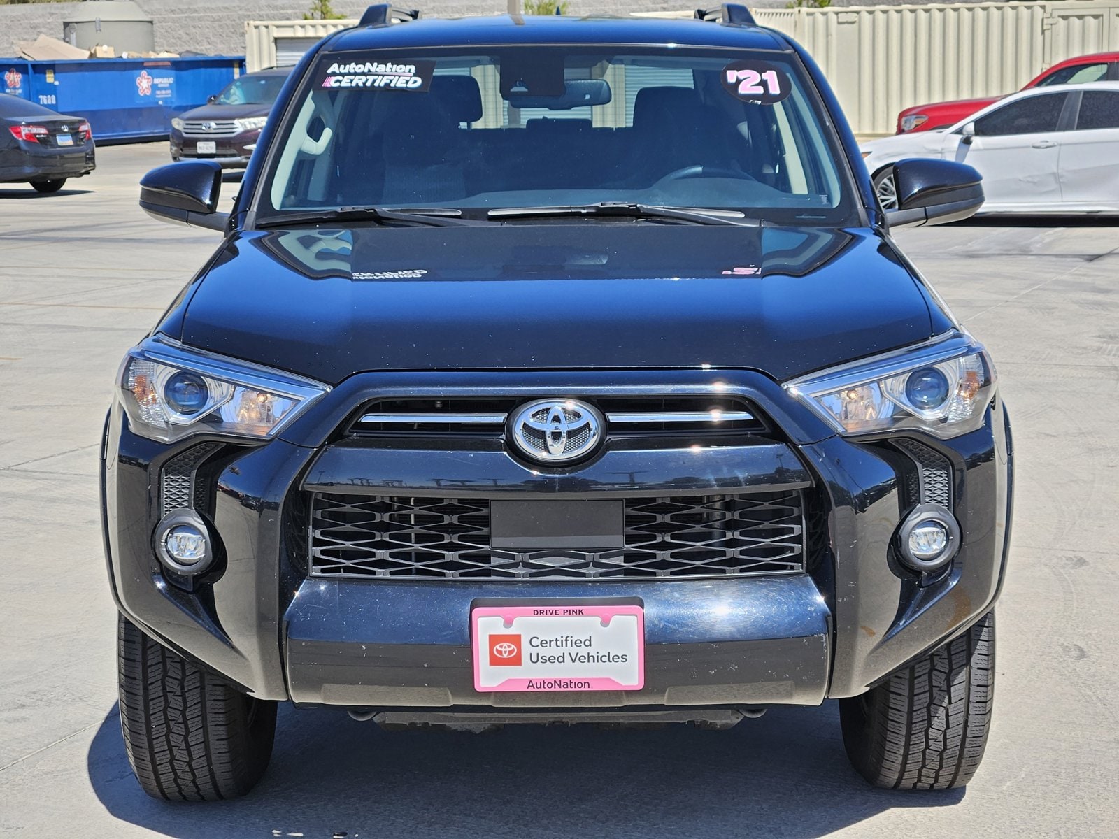 Used 2021 Toyota 4Runner SR5 with VIN JTEEU5JR8M5230281 for sale in Las Vegas, NV