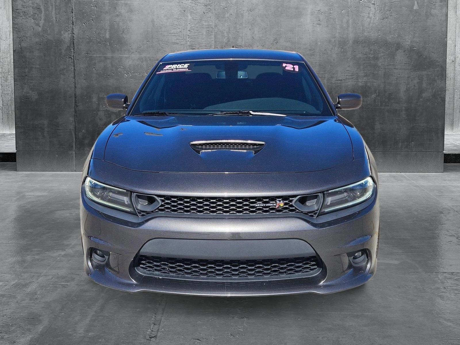 Used 2021 Dodge Charger Scat Pack with VIN 2C3CDXGJ3MH670768 for sale in Las Vegas, NV
