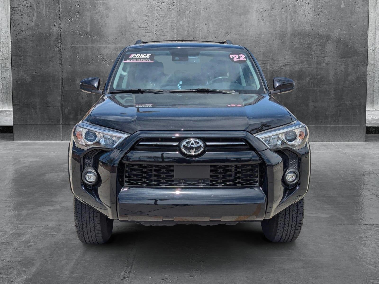 Certified 2022 Toyota 4Runner SR5 with VIN JTEMU5JRXN6009627 for sale in Las Vegas, NV