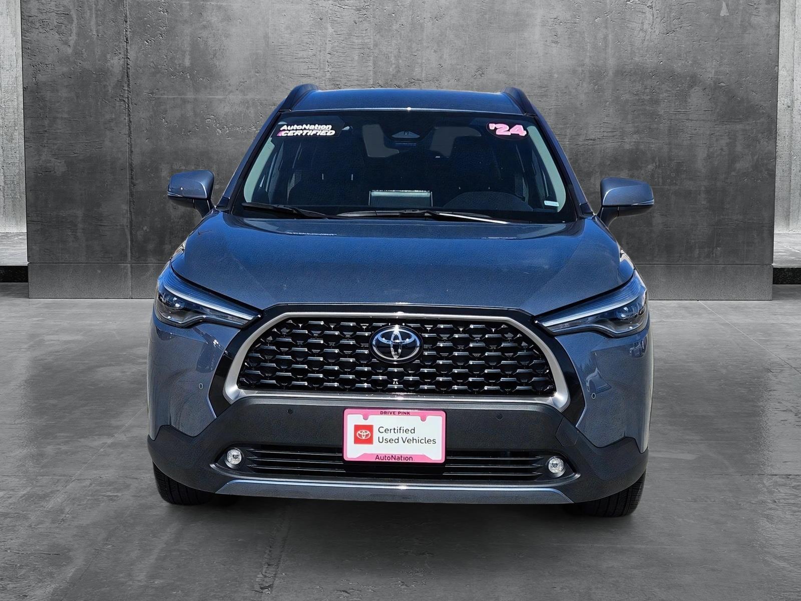 Certified 2024 Toyota Corolla Cross XLE with VIN 7MUEAAAG6RV077153 for sale in Las Vegas, NV