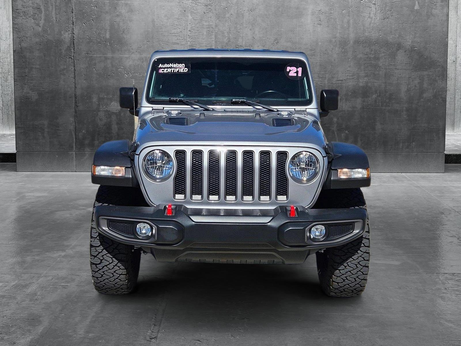 Used 2021 Jeep Wrangler Rubicon with VIN 1C4HJXCN0MW741347 for sale in Las Vegas, NV