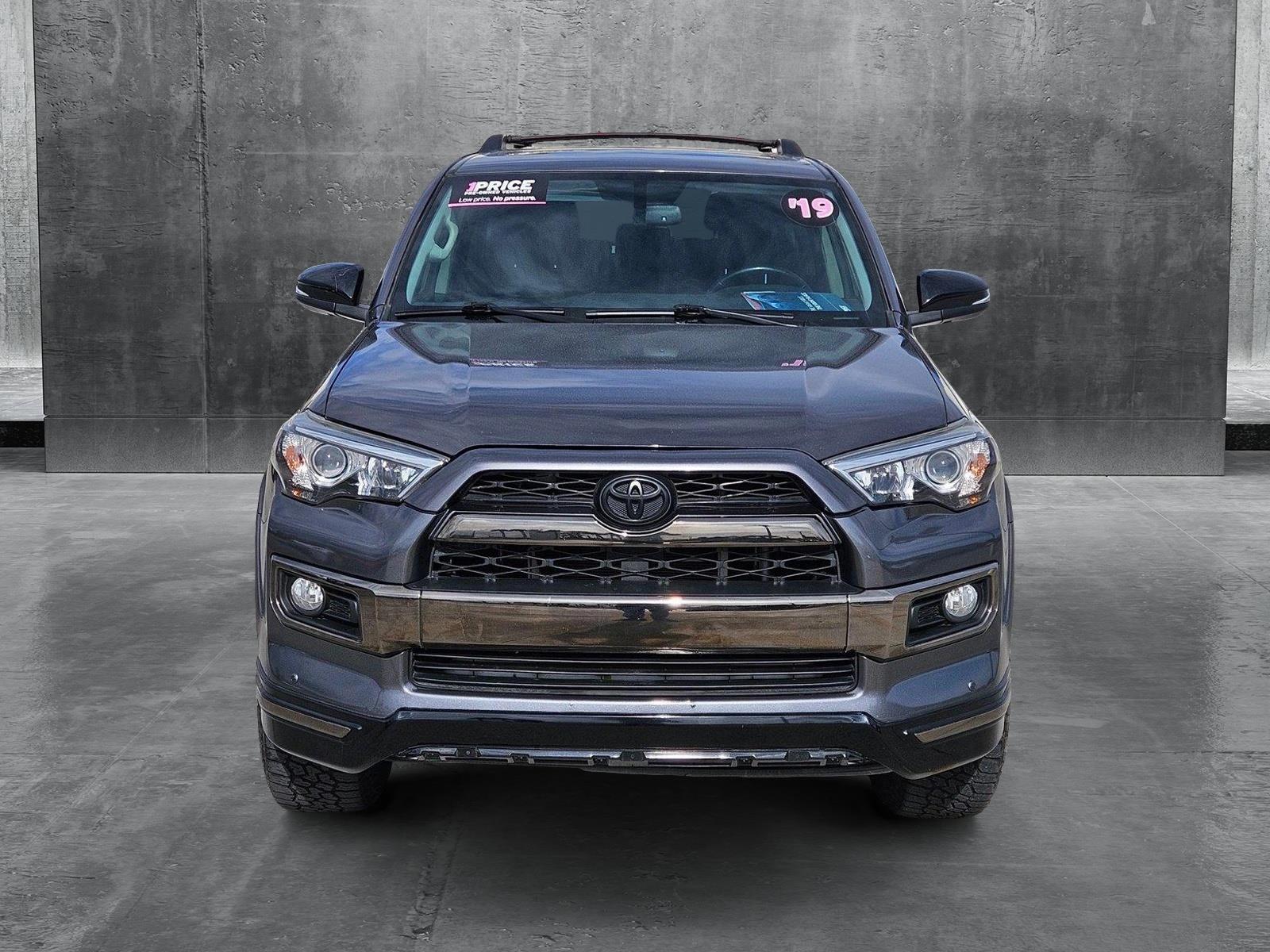 Certified 2019 Toyota 4Runner Night Shade with VIN JTEBU5JR9K5651099 for sale in Las Vegas, NV