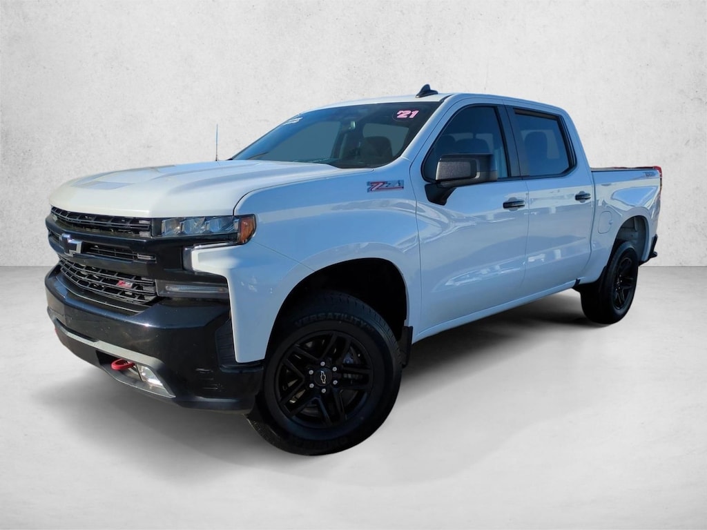 Used 2021 Chevrolet Silverado 1500 LT Trail Boss Truck Crew Cab