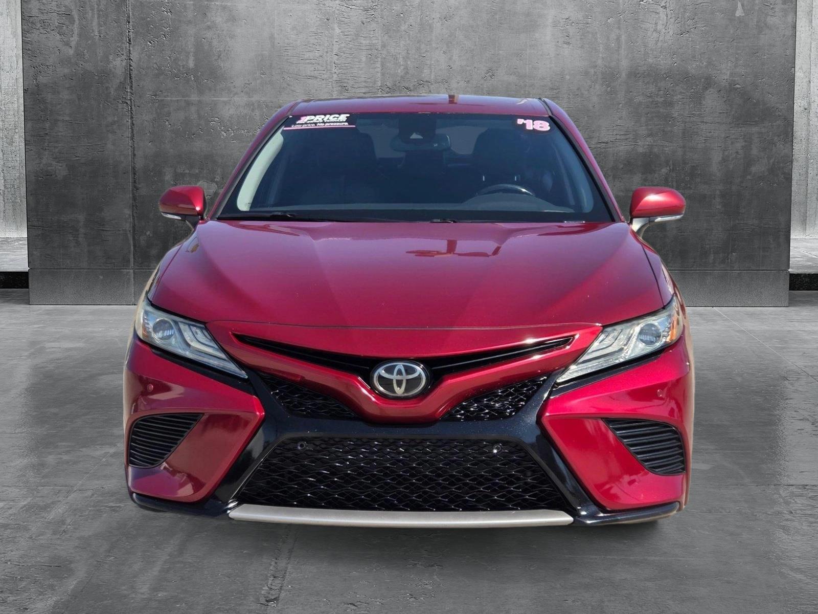 Certified 2018 Toyota Camry XSE with VIN 4T1B61HK1JU625208 for sale in Las Vegas, NV