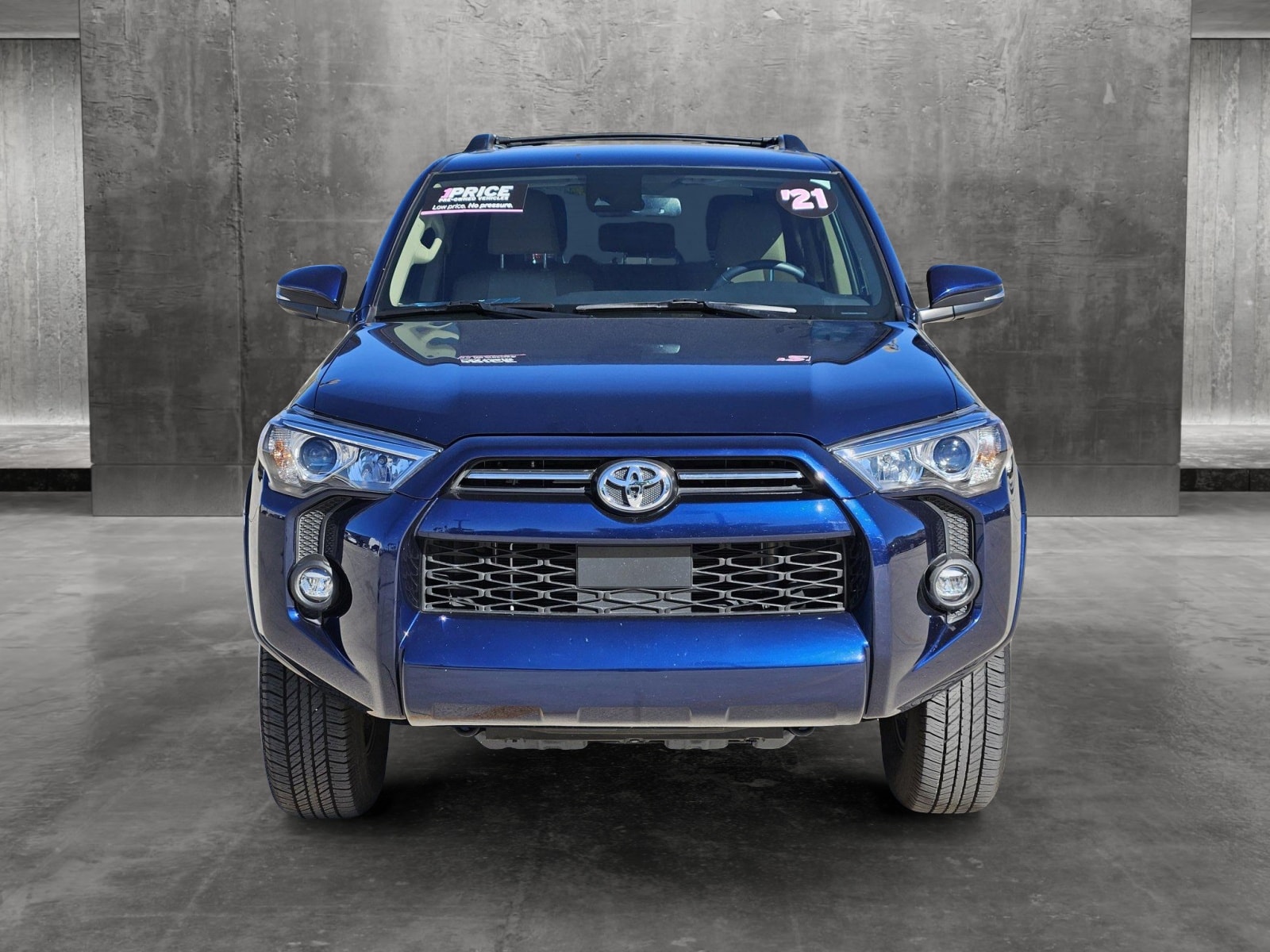 Certified 2021 Toyota 4Runner SR5 Premium with VIN JTENU5JR7M5967195 for sale in Las Vegas, NV