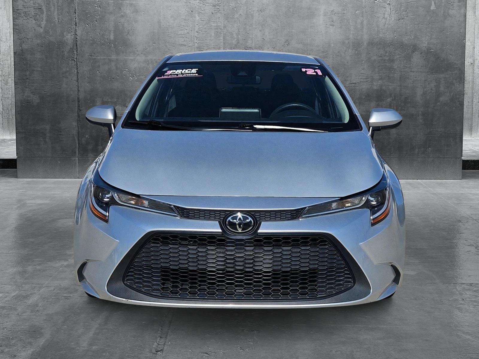 Used 2021 Toyota Corolla LE with VIN 5YFEPMAE7MP242718 for sale in Las Vegas, NV