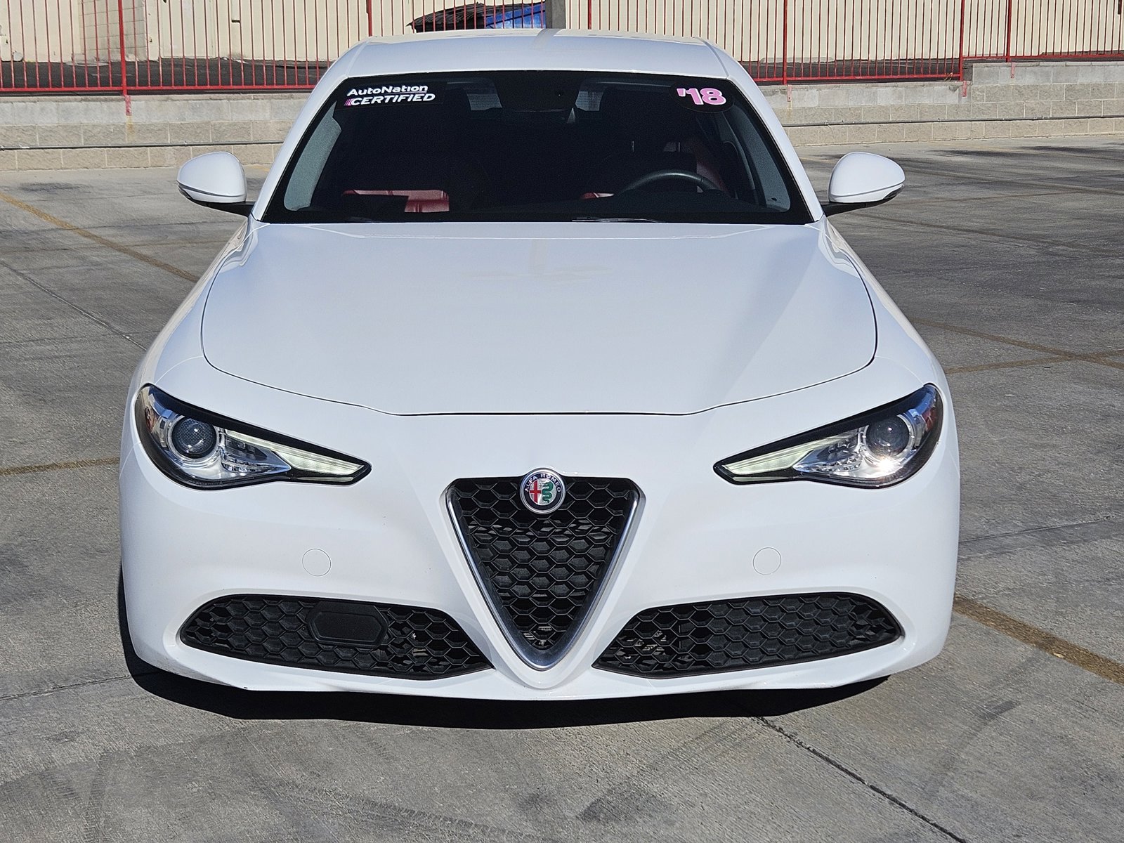 Used 2018 Alfa Romeo Giulia Base with VIN ZARFAEBN8J7592159 for sale in Las Vegas, NV