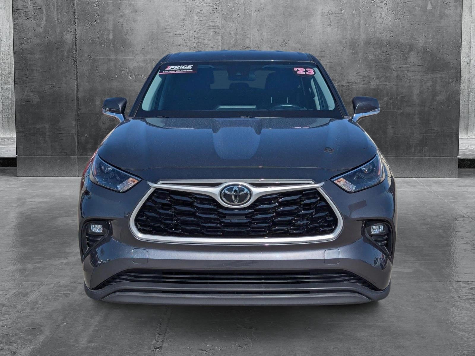 Certified 2023 Toyota Highlander LE with VIN 5TDKDRAH1PS022392 for sale in Las Vegas, NV