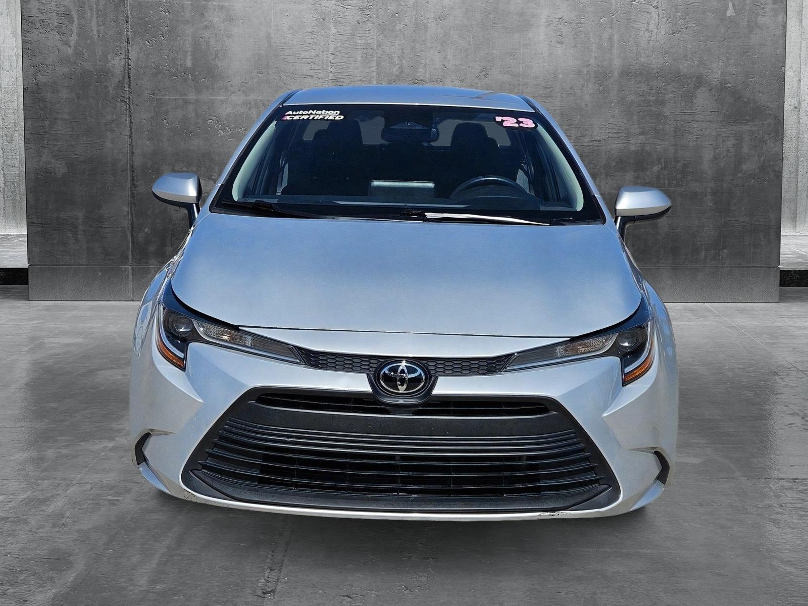 Used 2023 Toyota Corolla LE with VIN 5YFB4MDE7PP010048 for sale in Las Vegas, NV