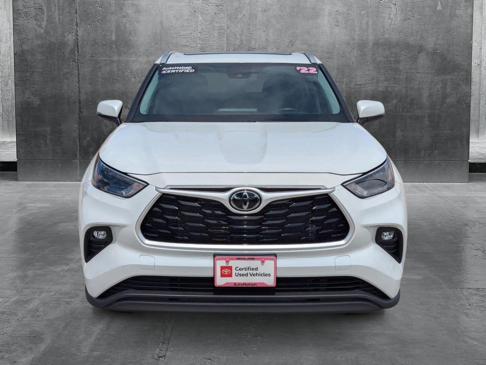 Used 2022 Toyota Highlander XLE with VIN 5TDHZRAH9NS102161 for sale in Las Vegas, NV