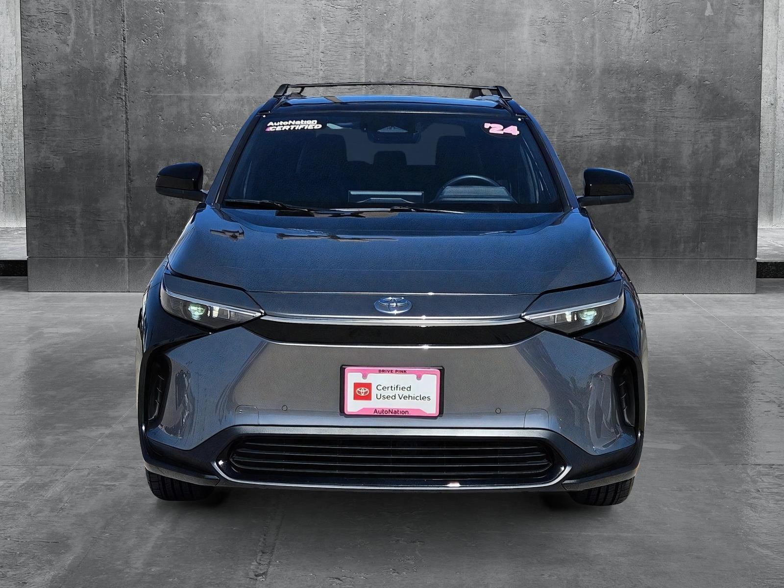 Certified 2024 Toyota bZ4X XLE with VIN JTMABACA7RA061023 for sale in Las Vegas, NV