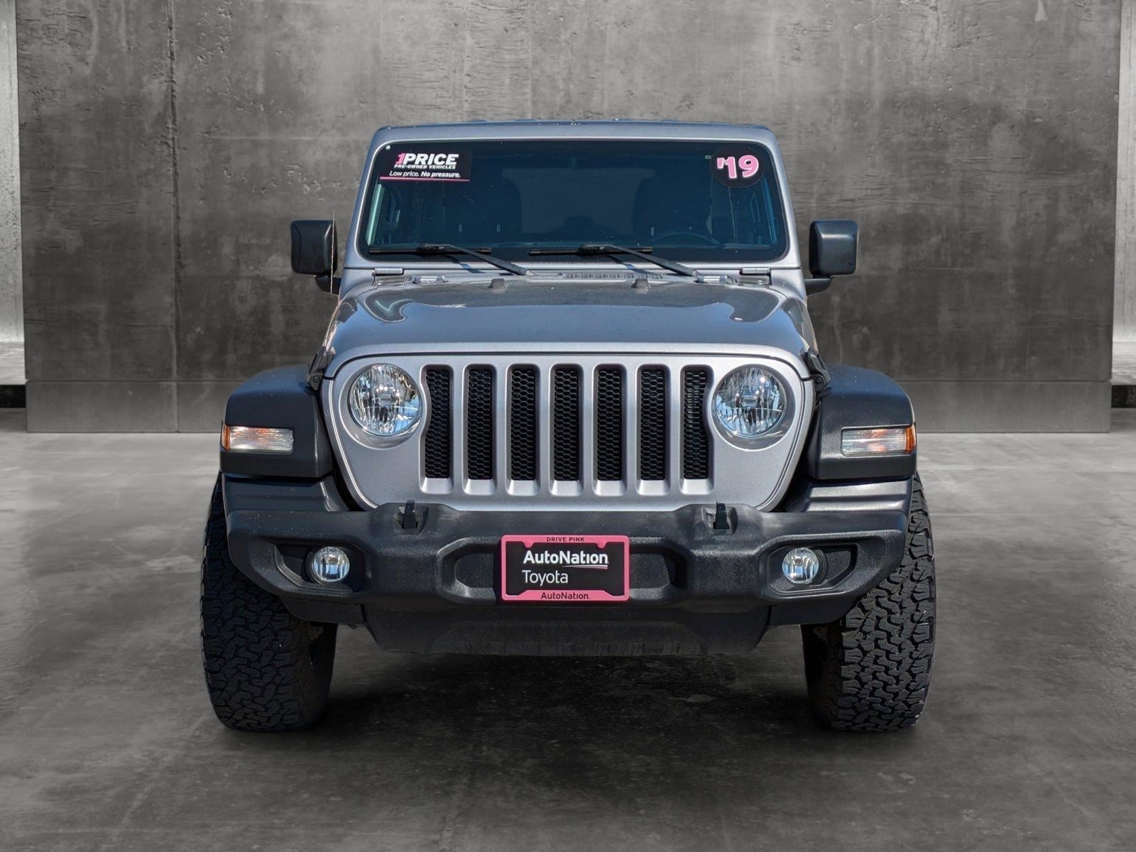Used 2019 Jeep Wrangler Unlimited Sport S with VIN 1C4HJXDN8KW649737 for sale in Las Vegas, NV