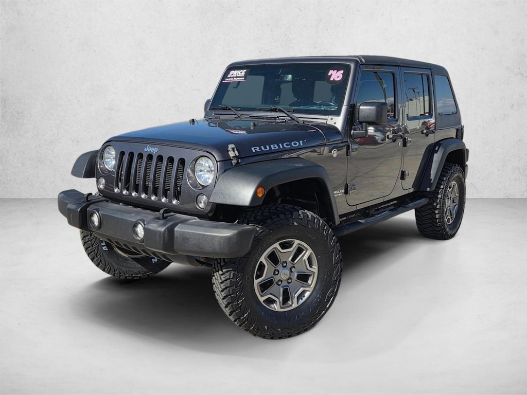 Used 2016 Jeep Wrangler JK Unlimited Rubicon 4x4 SUV