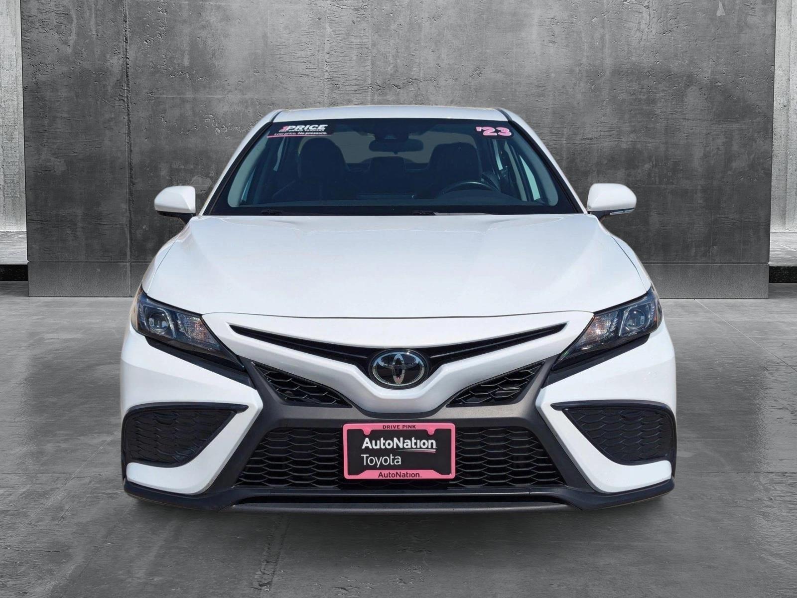 Used 2023 Toyota Camry SE with VIN 4T1G11AK9PU809982 for sale in Las Vegas, NV