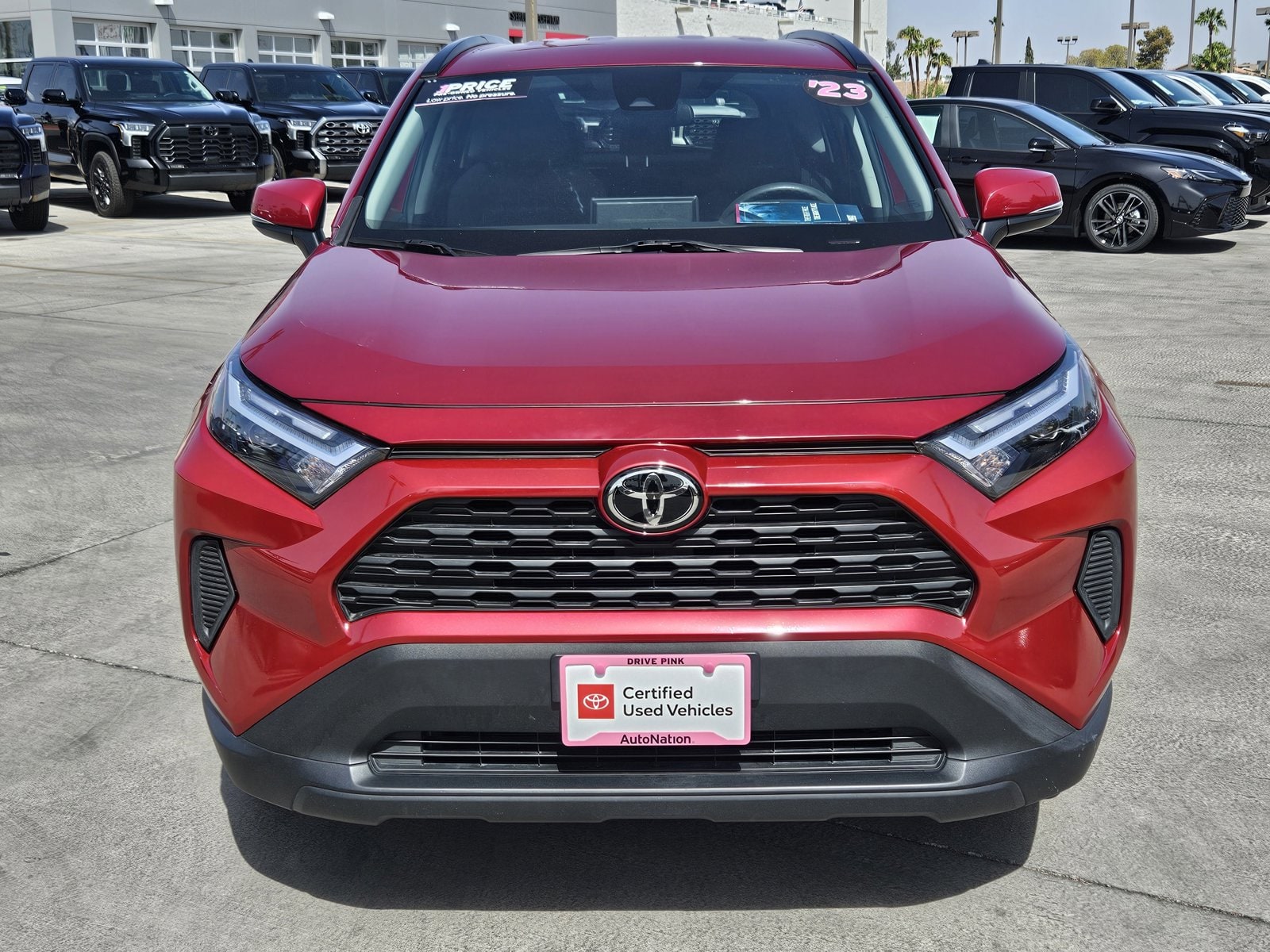 Certified 2023 Toyota RAV4 XLE with VIN 2T3W1RFV1PW271833 for sale in Las Vegas, NV