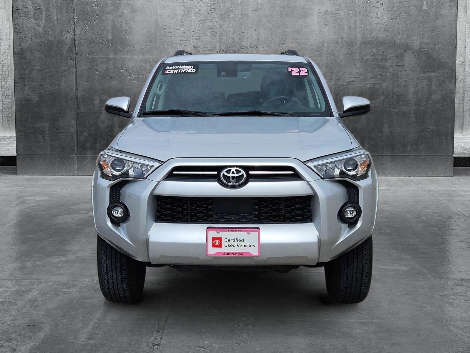 Certified 2022 Toyota 4Runner SR5 with VIN JTEEU5JR4N5263442 for sale in Las Vegas, NV