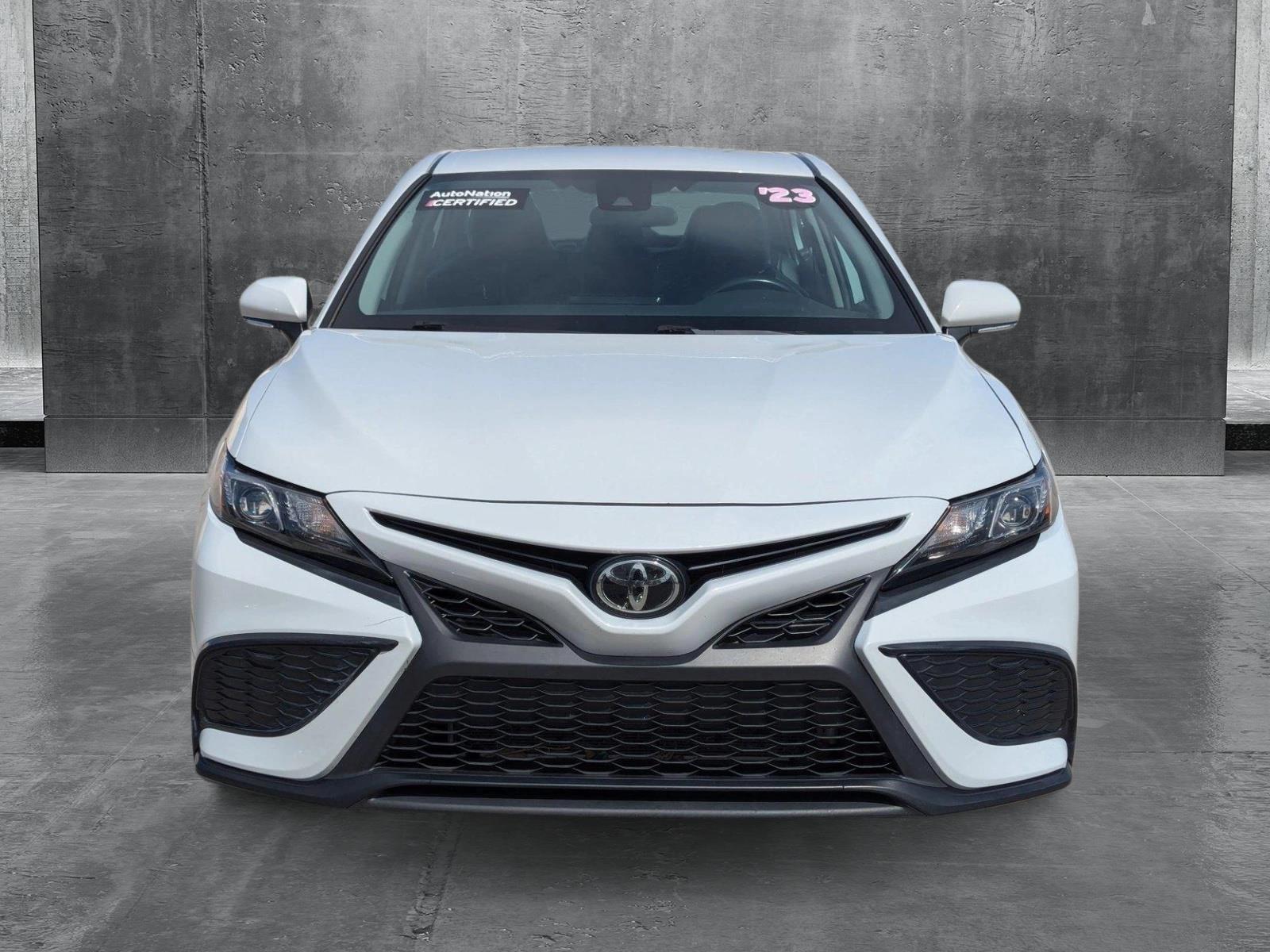 Used 2023 Toyota Camry SE with VIN 4T1G11AK2PU142026 for sale in Las Vegas, NV