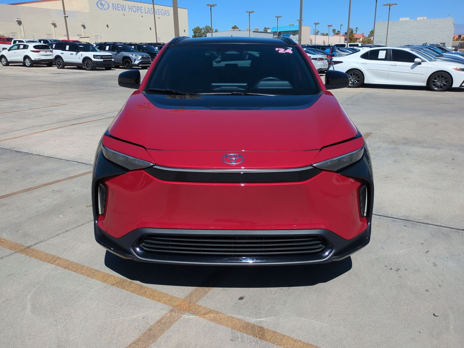 Certified 2024 Toyota bZ4X XLE with VIN JTMAAAAA9RA033147 for sale in Las Vegas, NV