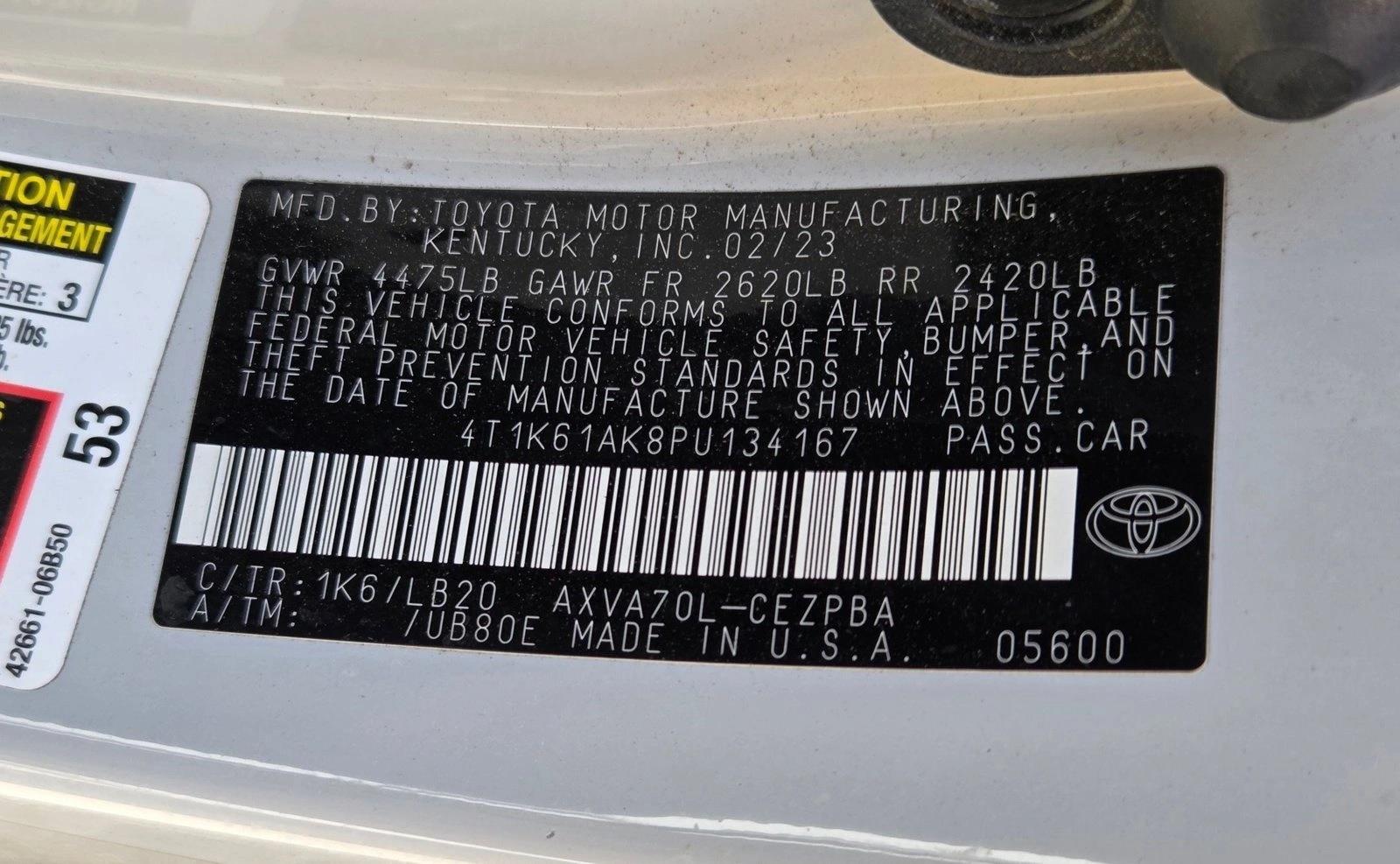 2023 Toyota Camry XSE - Photo 23